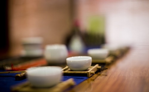 茶樓裝飾茶具