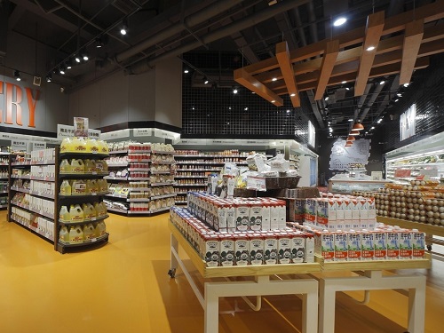 門面裝修食品超市裝修