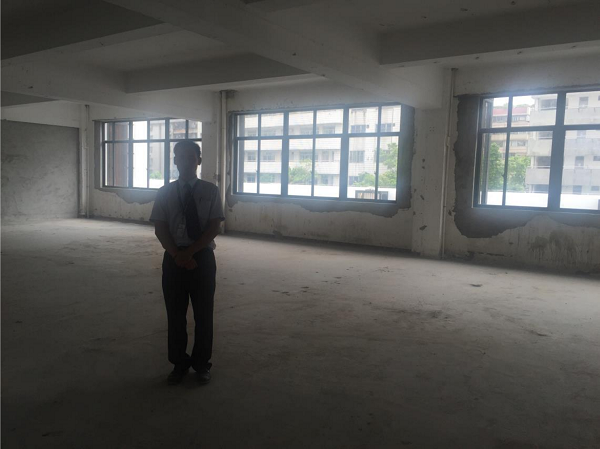 辦公室裝修前場地實景圖
